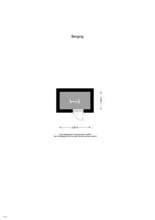 Floorplan - Taco Mesdagstraat 34A, 9718 KM Groningen